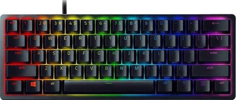 Razer Razer Huntsman Mini - 60% Optical Gaming Keyboard (Clicky Purple Switch) - Frml Packaging RZ03-03390100-R3M1