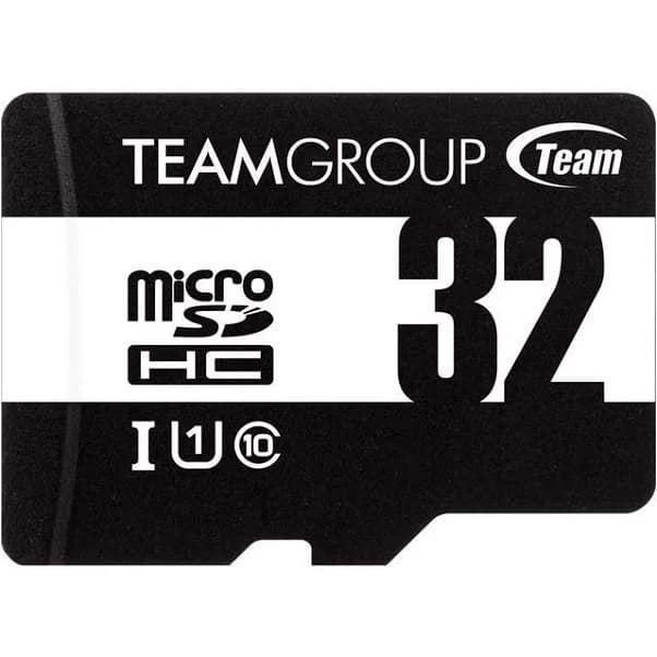 Team Team Micro Sdhc 32GB CLASS10 Uhs-I Retail W/1ADAPTER (Black-White Card) TUSDH32GCL10U03