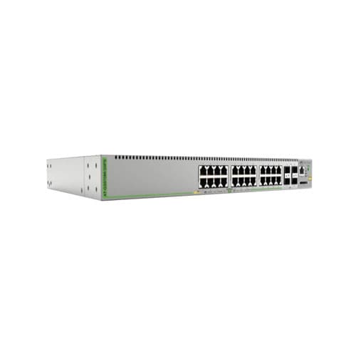 Allied Telesis Allied Telesis GS970M/28PS-40 L3 Giga Lite Managed Switch, 24X 10/100/1000T POE+, 4X 100/1000X SFP, Au Power Cord AT-GS970M/28PS-40
