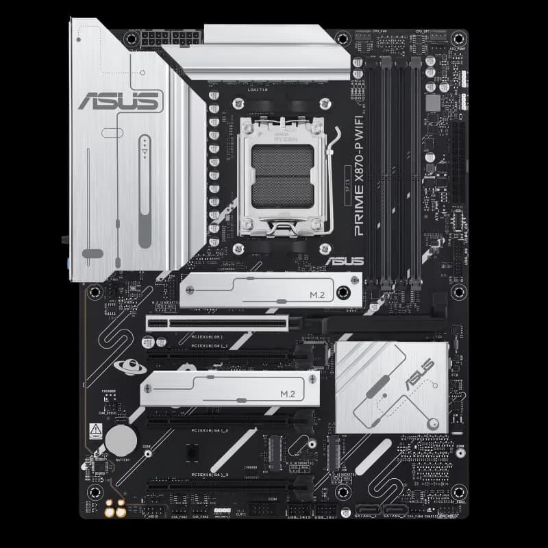 Asus ASUS Prime AMD X870-P 192GB DDR5 WIFI-Csm Motherboard 90MB1IS0-M0UAYC