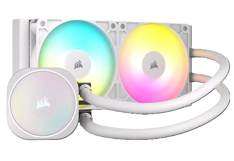 Corsair Corsair Nautilus 240 ARGB 240MM Radiator Liquird CPU Cooler White CW-9060094-WW