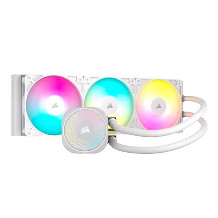 Corsair Corsair Nautilus 360 ARGB 360MM Radiator Liquid CPU Cooler White CW-9060095-WW
