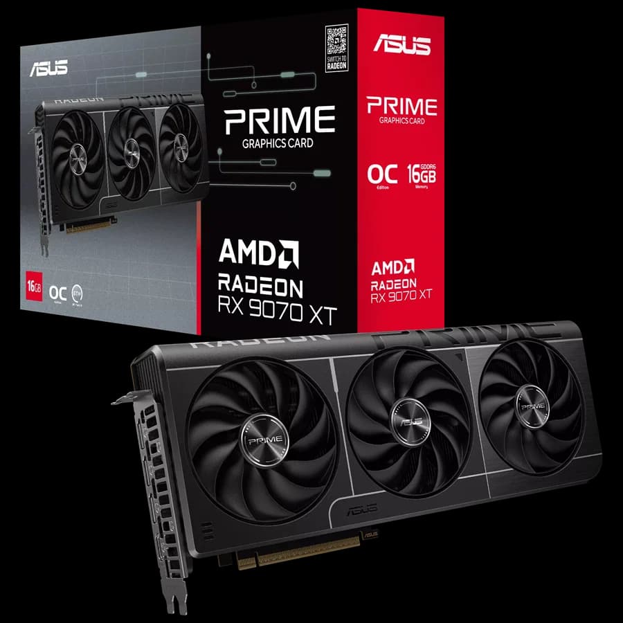 Asus ASUS Prime-RX9070XT-O16G Graphics Card 90YV0L71-M0NA00