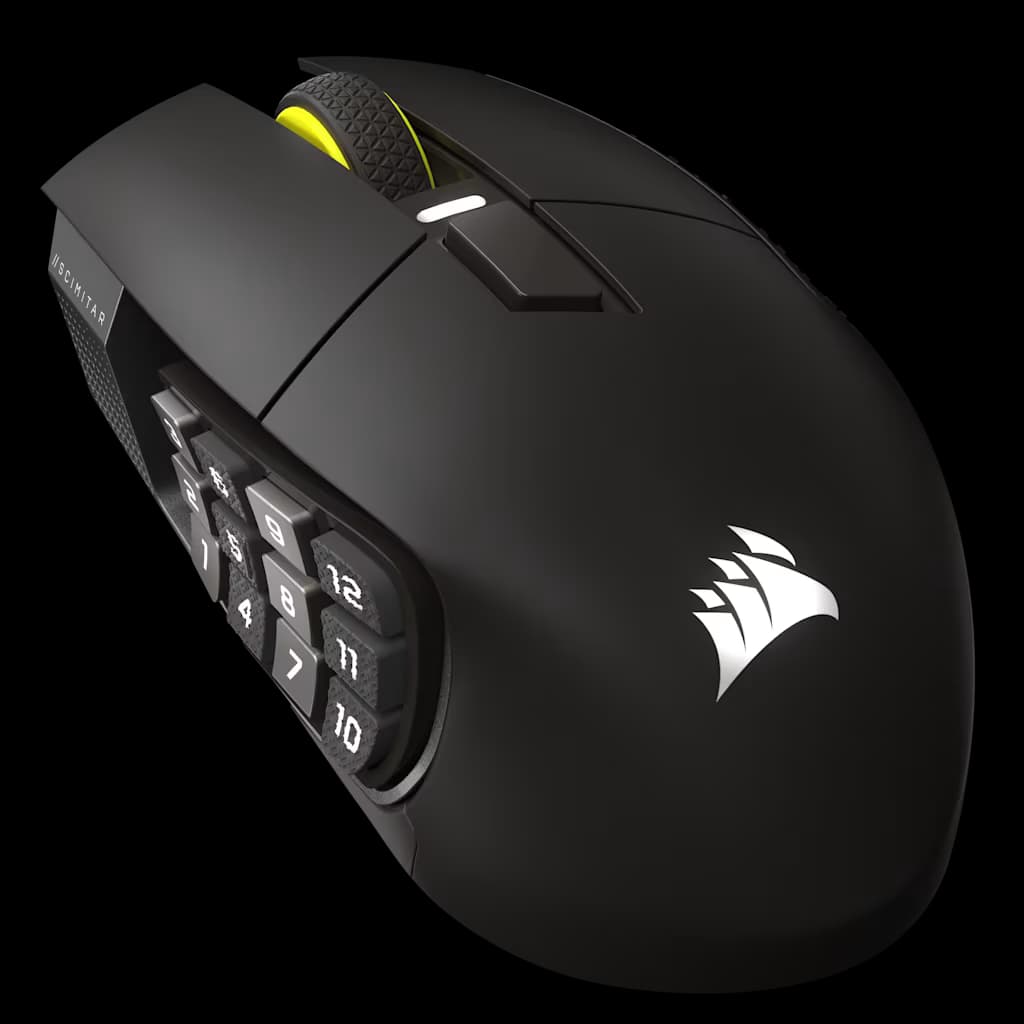 Corsair Corsair Scimitar Elite Wireless Se Mmo Gaming Mouse CH-9314014-AP