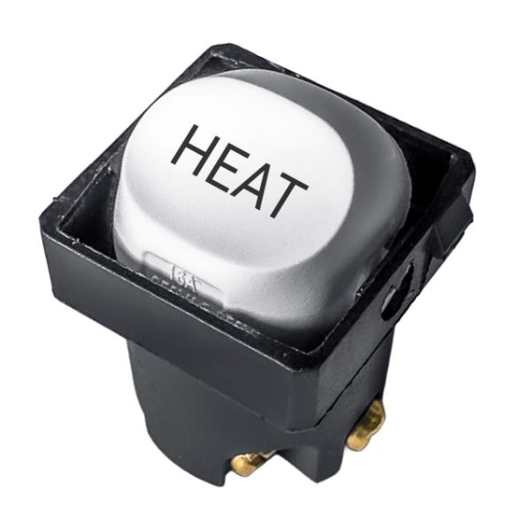 Sleek 16A 2-Way Labelled HEAT Mech. Suits All Tradesave Plates. Flame Resistant TRADESAVE — view 2