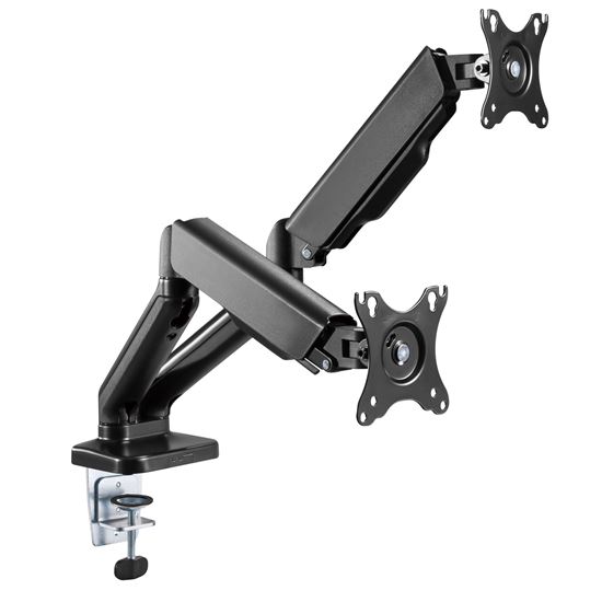 BRATECK Elegant Dual 17"-32" Counter Balance Monitor Desk Mount. Brateck — view 2