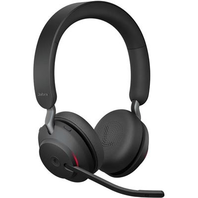 Evolve2 65 Bluetooth (Wireless) Stereo Headset With Stand USB-C MS Jabra — view 2