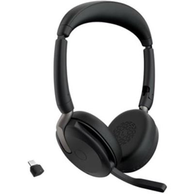 Evolve2 65 Flex Stereo Wireless (Bluetooth) Headset MS USB Type-C Jabra — view 2