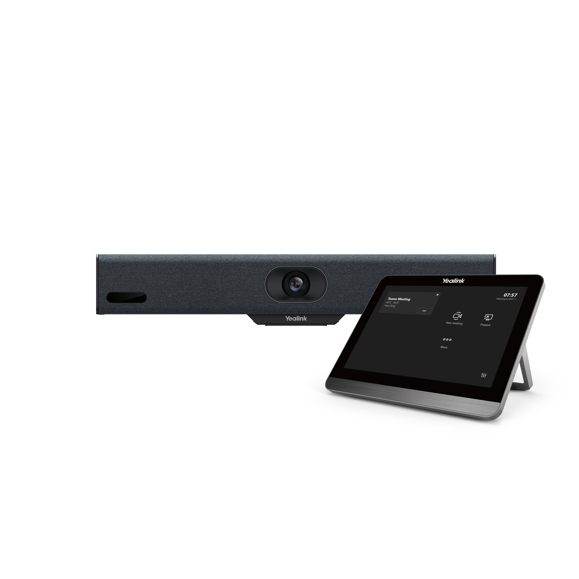 Yealink A10-020 All-in-one Collaboration Bar for huddle spaces includes touch console Yealink — view 2