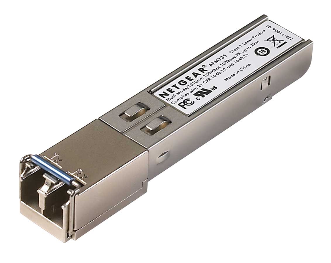 NETGEAR AFM735-10000S 100BASE-FX SFP LC Fibre GBIC Module NETGEAR — view 2