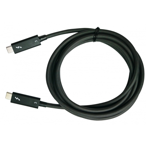 QNAP CAB-TBT320M-40G-LINTES 2m Thunderbolt3 Type-C 40Gbps active cable QNAP — view 2