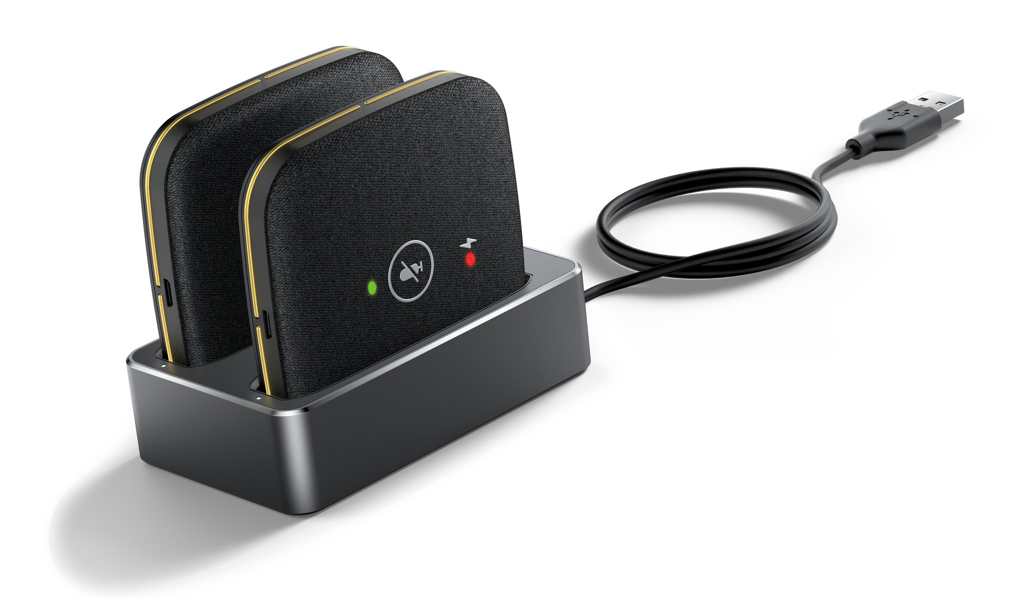 Yealink CPW65-PACKAGE 2x CPW65 wireless microphones 1x WDD60 DECT Dongle Yealink — view 2