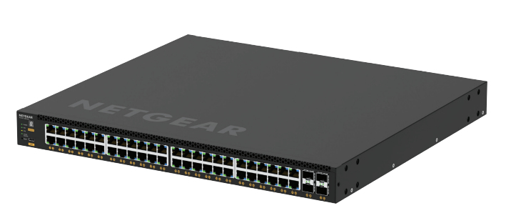 NETGEAR GSM4352-100AJS AV Line 48-Port Gigabit PoE+ Managed Switch with 4x SFP+ NETGEAR — view 2