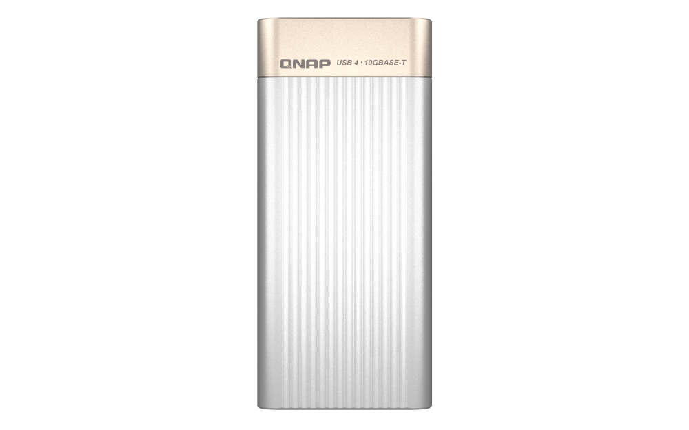 QNAP QNA-UC10G1T USB 4 Type-C to 10GBASE-T RJ45 Network Adapter Compatible with USB 4 and Thunderbolt 3/4 Ports QNAP — view 2