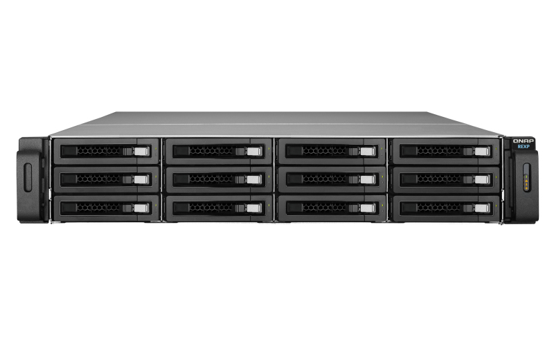 QNAP REXP-1210U-RP 12-Bay Rackmountable Expansion Enclosure QNAP — view 2