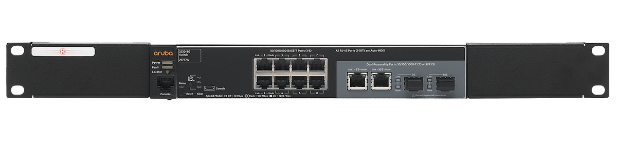 Rackmount.IT RM-HP-T1 Rack Mount Kit for HPE 1820S-8G & 1920S-8G / Aruba 2530-8G & 1930-8G Rackmount.IT — view 2