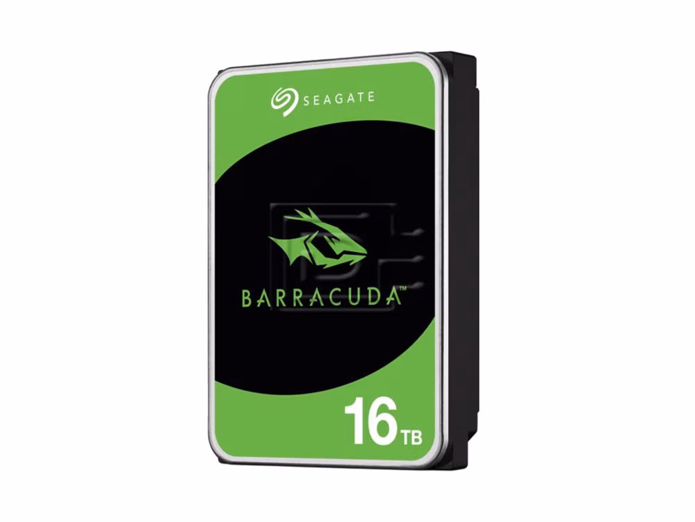 16TB BarraCuda 3.5 inch Hard Disk Drive for Desktop Computers Seagate — view 1