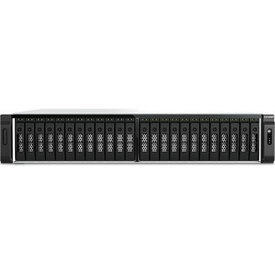 30-bay 2.5" SATA all flash NAS 32 GB RAM Rackmount Dual Power QNAP — view 2