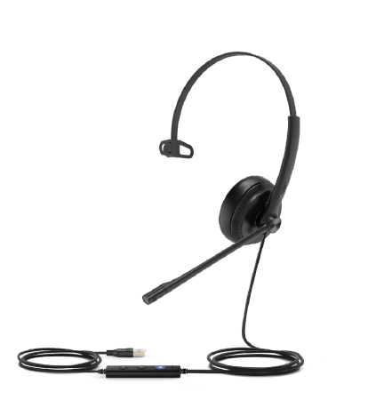Yealink UH34-LITE-MONO-TEAMS USB (Wired) Mono Headset for UC and MS Teams Yealink — view 2