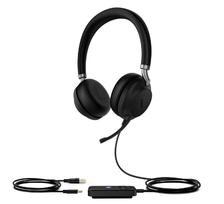 Yealink UH38-DUAL-TEAMS-BAT USB (wired) Bluetooth (wireless) Stereo Headset Busy Light Battery Yealink — view 2