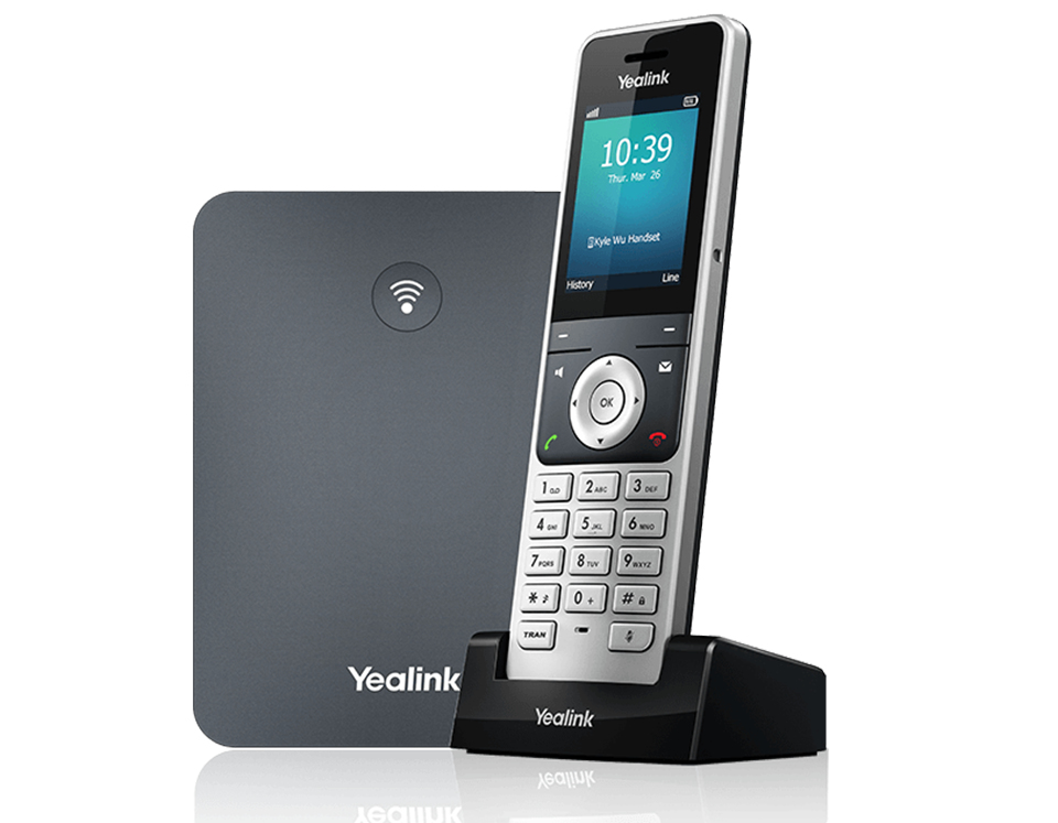 Yealink W76P High Performance DECT Phone System Handset with IP DECT Base Yealink — view 2