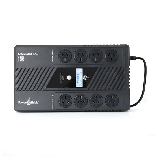 POWERSHIELD SafeGuard 1000VA (600W) Line Interactive UPS, 4 x NZ Powershield — view 2