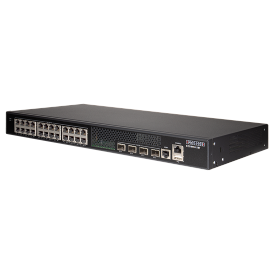 EDGECORE 24 Port Managed L2+/L3 Lite Gigabit  Ethernet Switch Edgecore — view 2