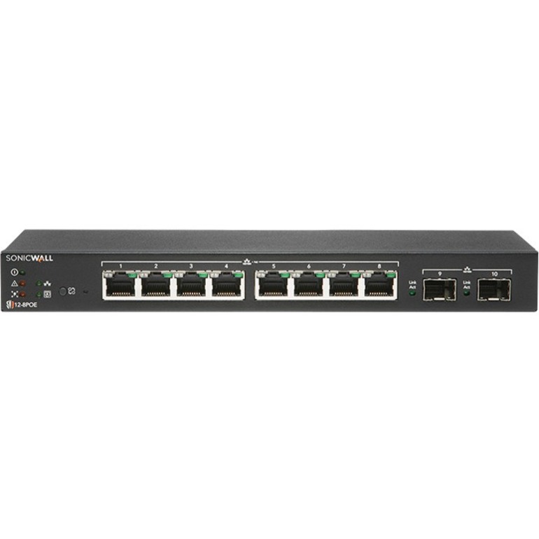 SONICWALL SWITCH SWS12-8POE SONICWALL — view 2