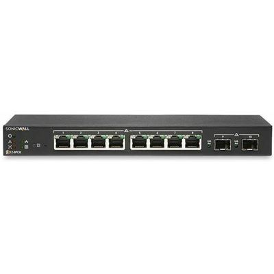 SONICWALL SWITCH SWS12-8 WITH WIRELESS NETWORK MANAGEMENT AND SUPPORT 1YR SONICWALL — view 2