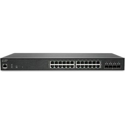 SONICWALL SWITCH SWS14-24FPOE WITH WIRELESS NETWORK MANAGEMENT ESSENTIAL AND SUPPORT 3YR SONICWALL — view 2