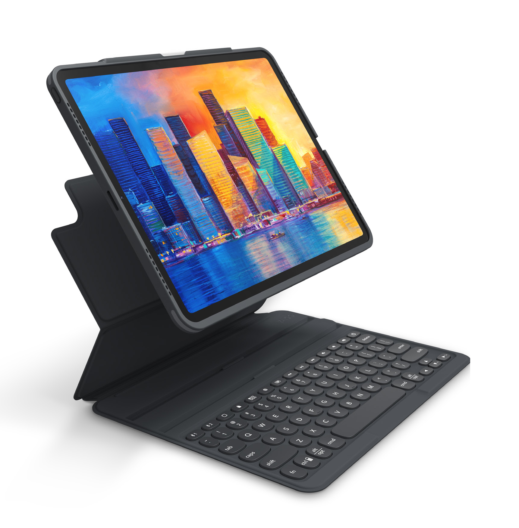 ZAGG Keyboard Pro Keys Apple iPad Air 13" (M4/M3/M2), iPad Pro 12.9, Charcoal ZAGG — view 2