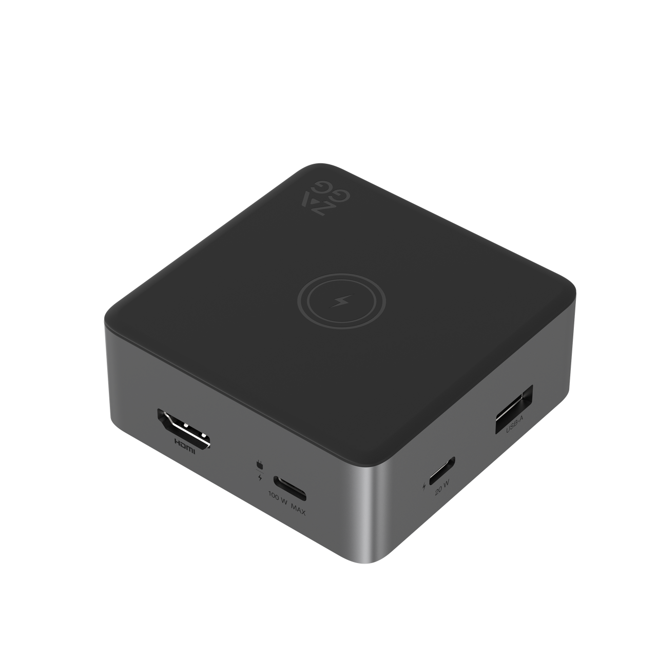 ZAGG-Hub-Wireless-4 Port-Universal-FG-GRY/BLK-INTL ZAGG — view 2