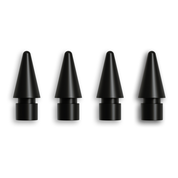 Zagg Apple Pencil Replacement Tips, Black (pack of 4) ZAGG — view 2