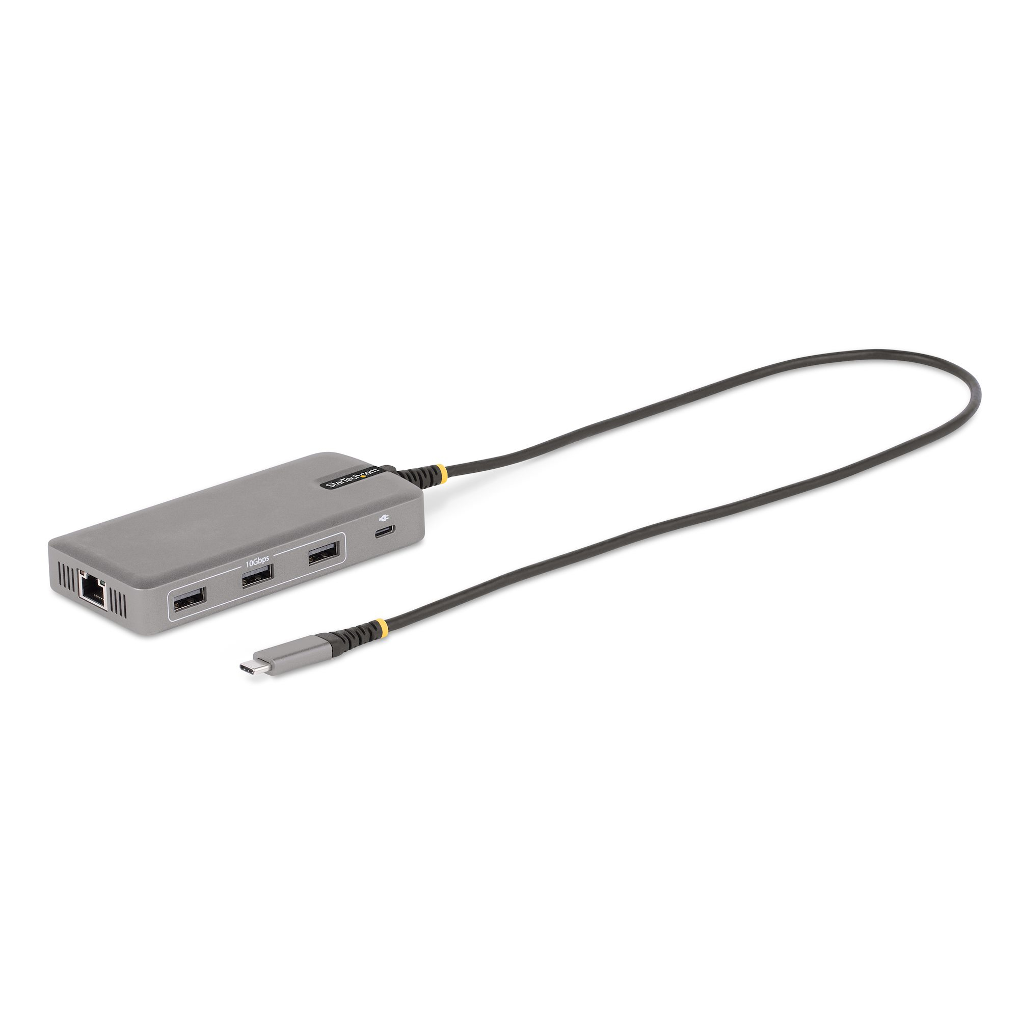 STARTECH.COM USB-C TRIPLE-MONITOR MULTIPORT ADAPTER, PD PASS-THROUGH, GBE 3 YR STARTECH — view 2