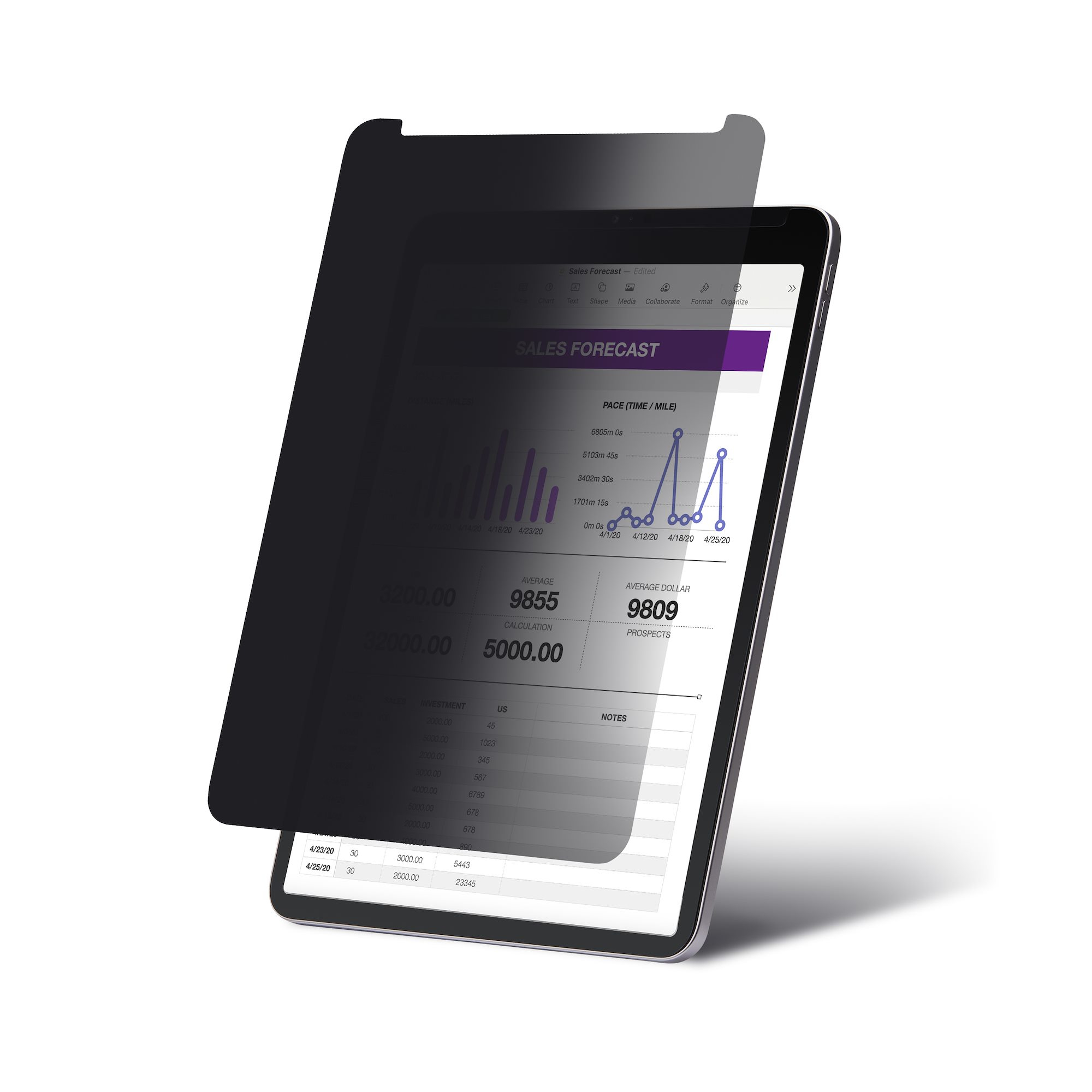 STARTECH.COM 4-WAY PRIVACY SCREEN FOR 12.9-INCH IPAD PRO, PORTRAIT/LANDSCAPE, 2 YR STARTECH — view 2