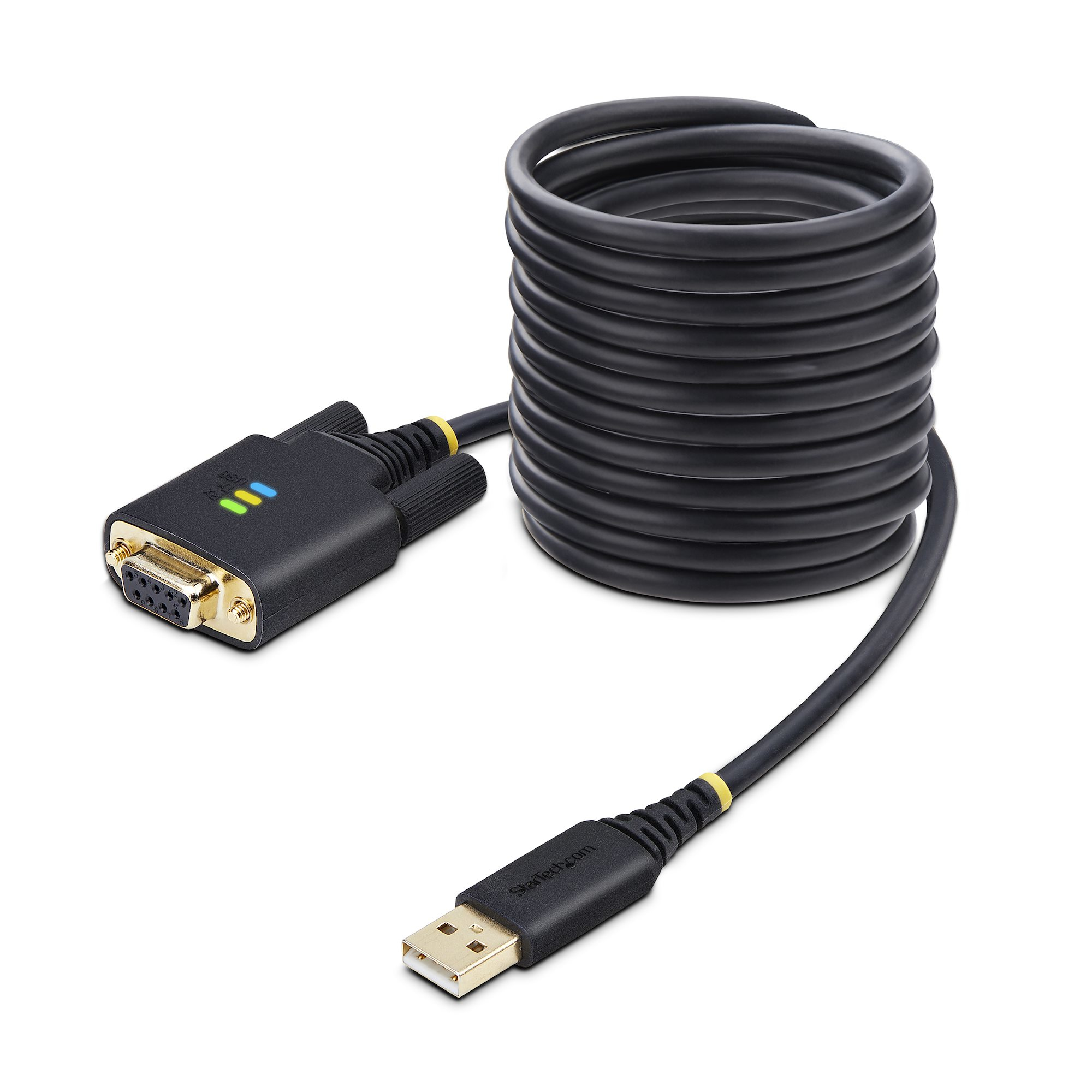 STARTECH.COM 10FT (3M) USB TO NULL MODEM SERIAL ADAPTER CABLE, 2 YR STARTECH — view 2