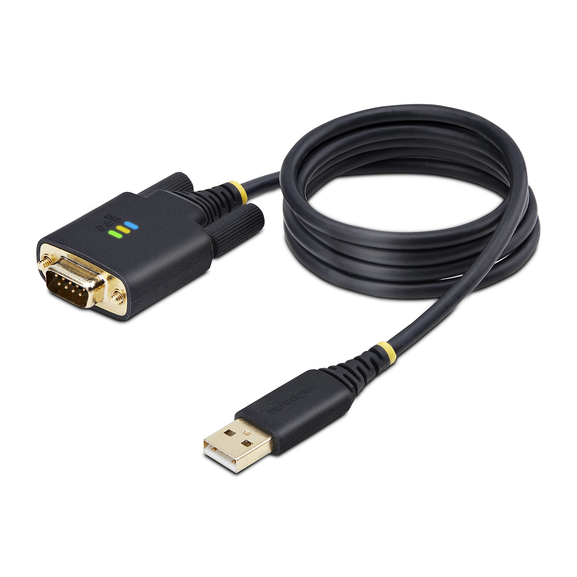 STARTECH.COM 3FT/1M USB TO SERIAL ADAPTER CABLE, COM RETENTION, FTDI, RS232 2 YR STARTECH — view 2