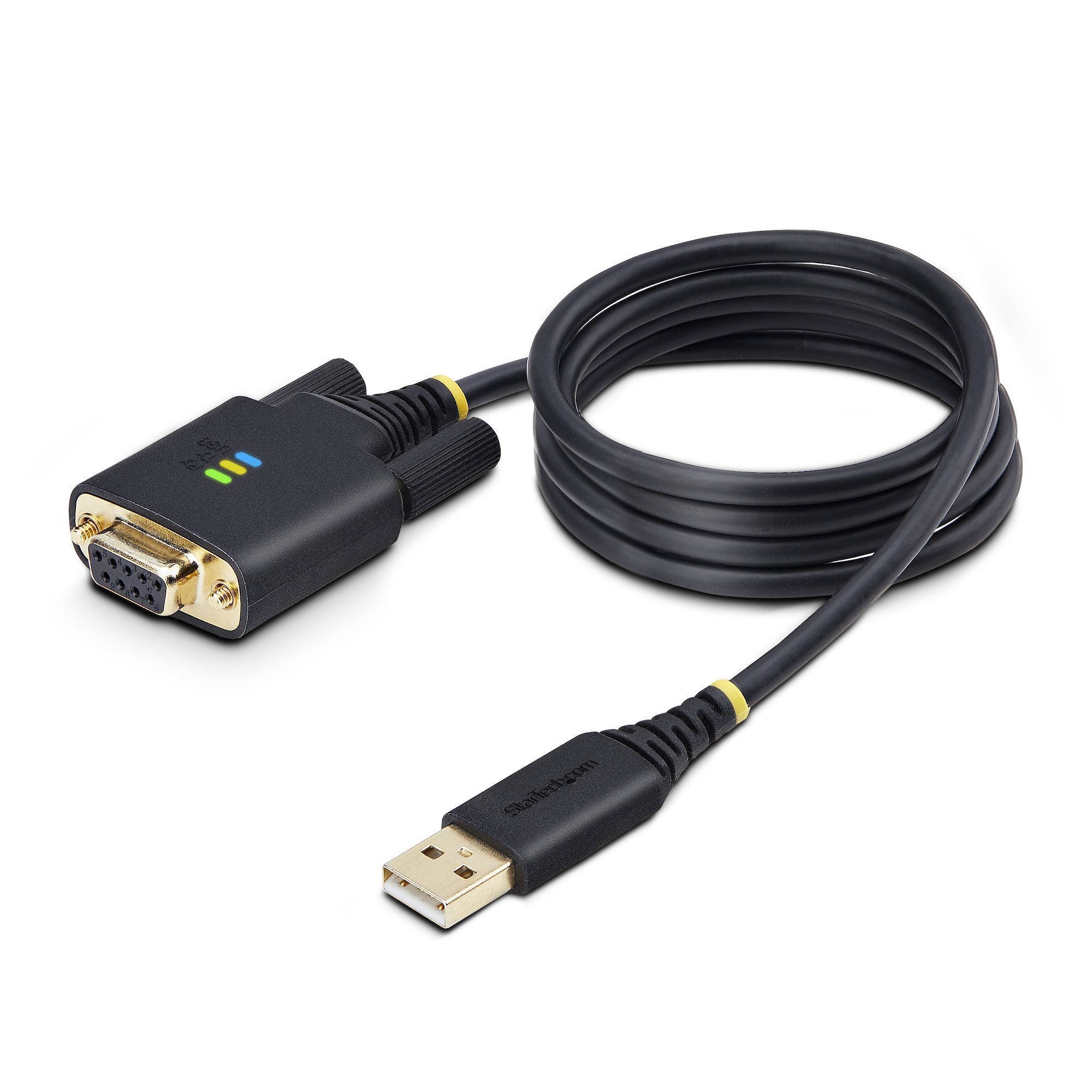 STARTECH.COM 3FT (1M) USB TO NULL MODEM SERIAL ADAPTER CABLE, 2 YR STARTECH — view 2