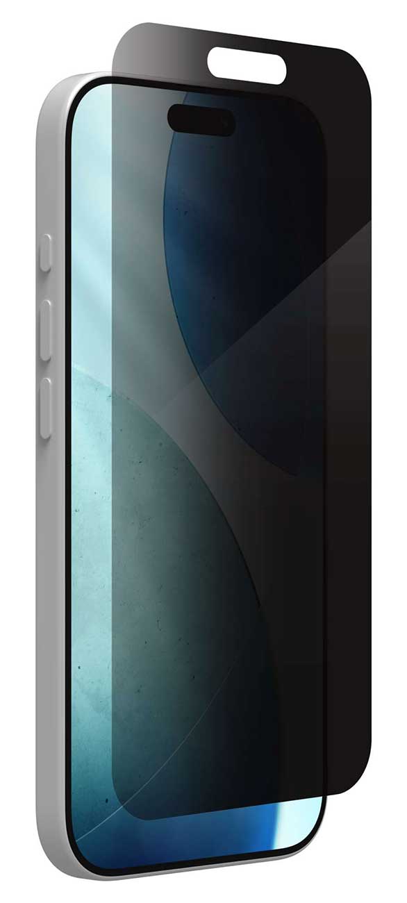 ZAGG InvisibleShield Glass Elite Privacy 360 Screen Protector, Apple iPhone 17 ZAGG — view 2