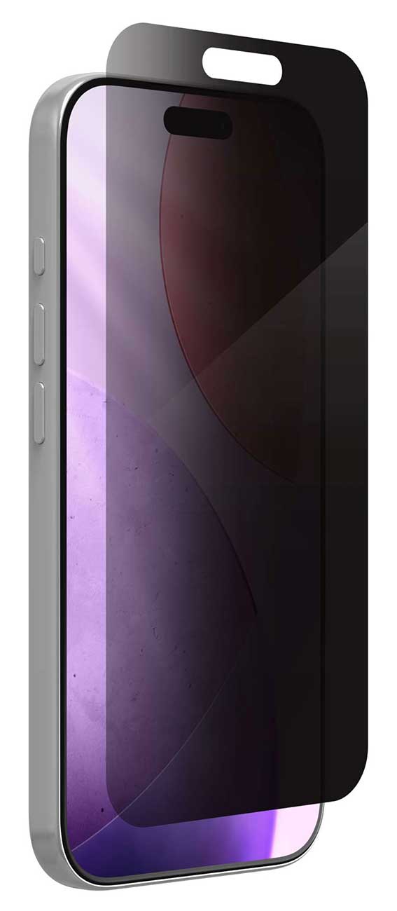 ZAGG InvisibleShield Glass Elite Privacy 360 Screen Protector, Apple 17 Pro ZAGG — view 2