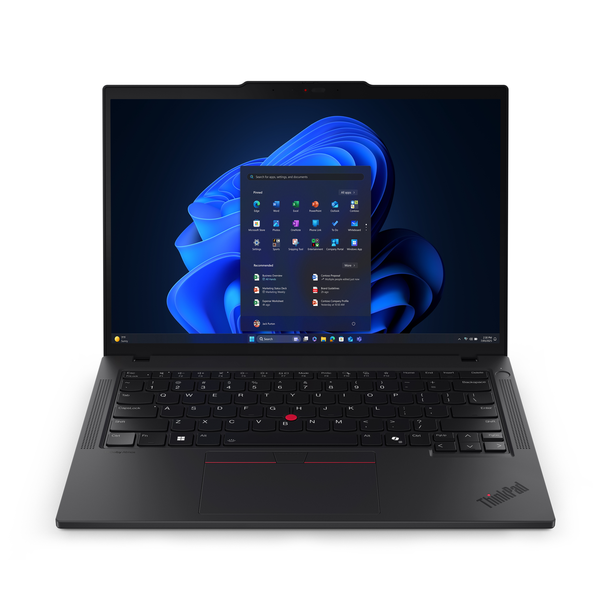 LENOVO T14 G6, 14" WUXGA TOUCH, U5-238V, 32GB, 512GB, WF7, W11P, 3YP+CO LENOVO — view 2