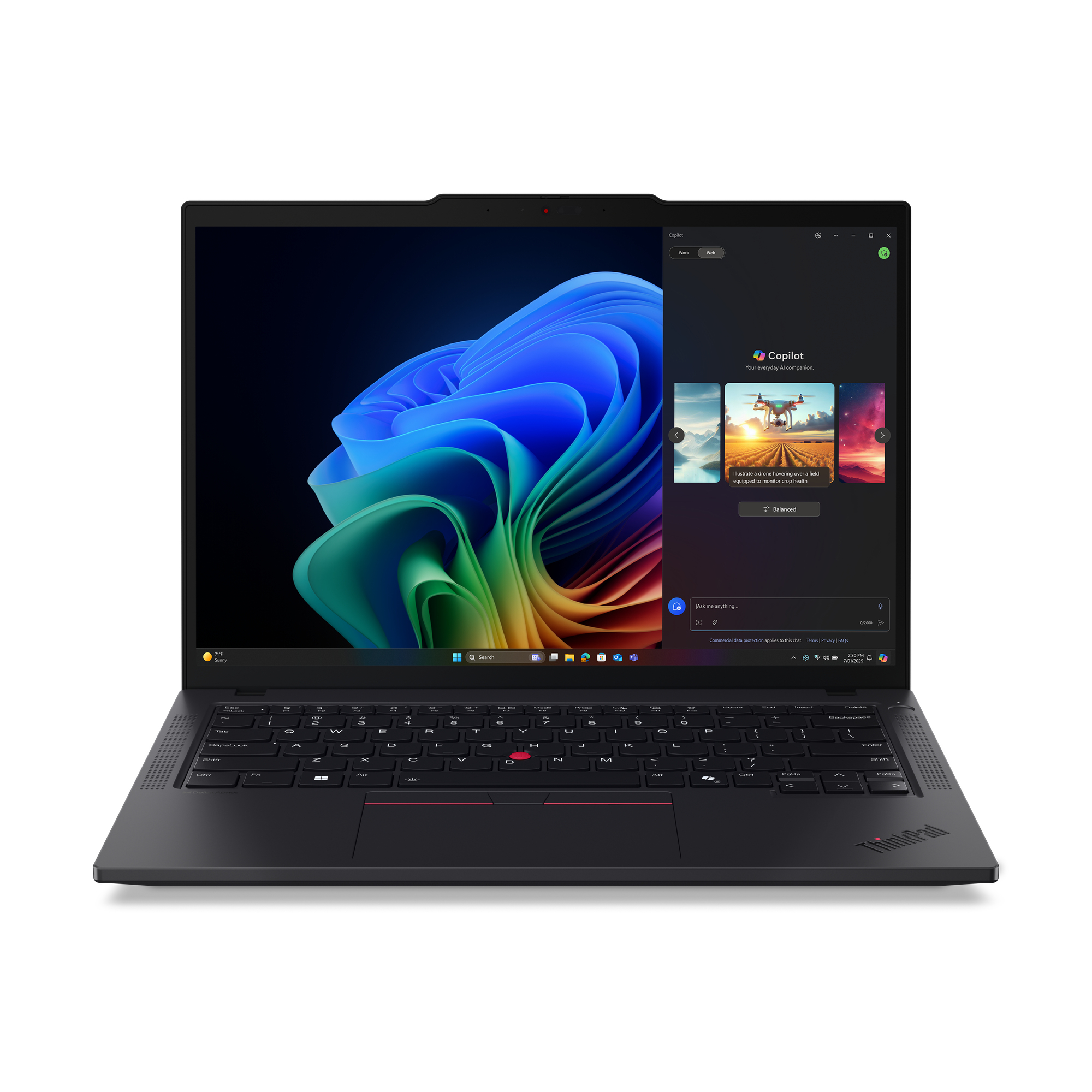 LENOVO T14 G6 AMD, 14" WUXGA, RYZEN AI 5 PRO 340, 32GB, 512GB, W11P, 3YP LENOVO — view 2