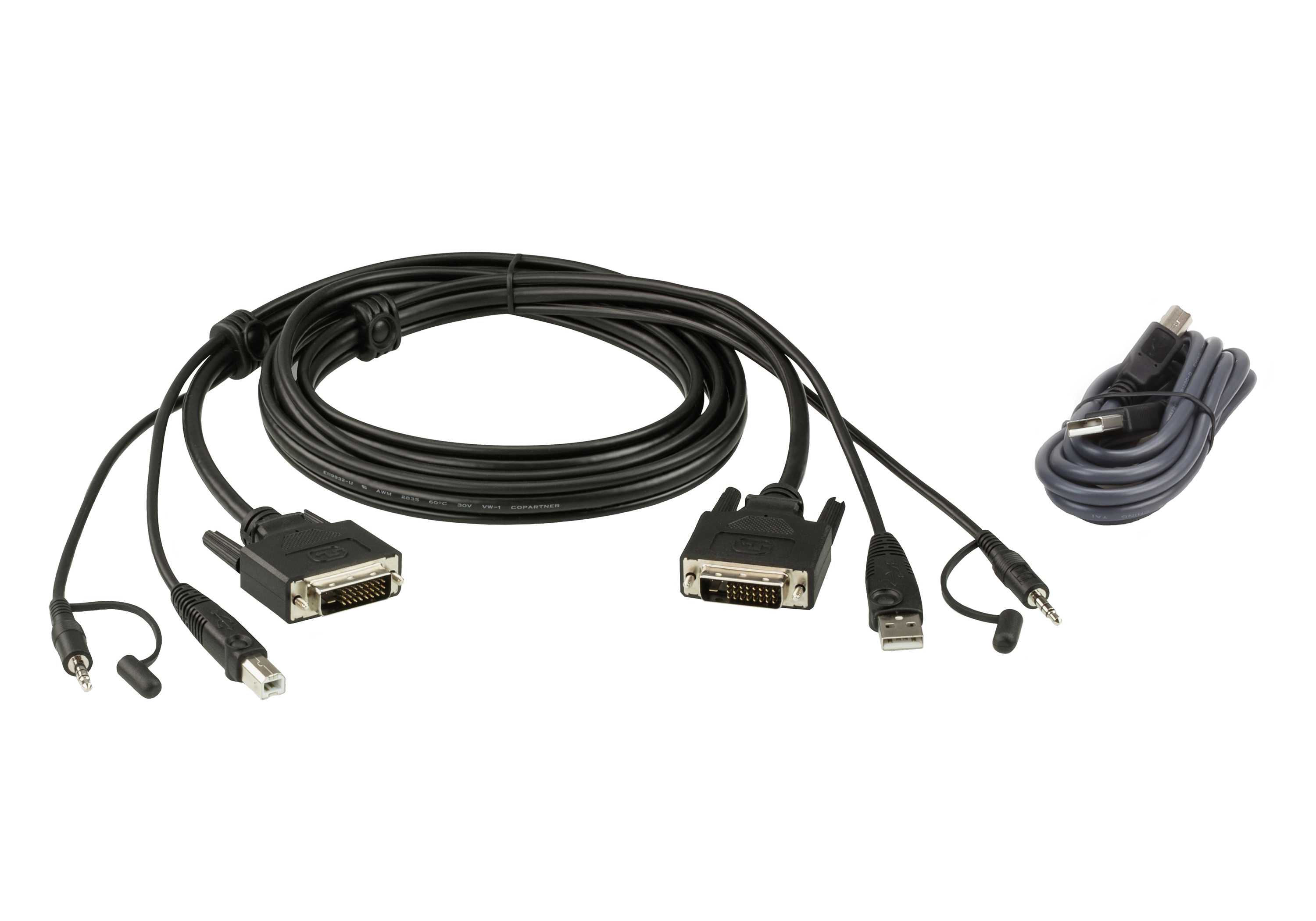 ATEN 1.8M USB DVI-D DUAL LINK SECURE KVM CABLE KIT ATEN — view 2
