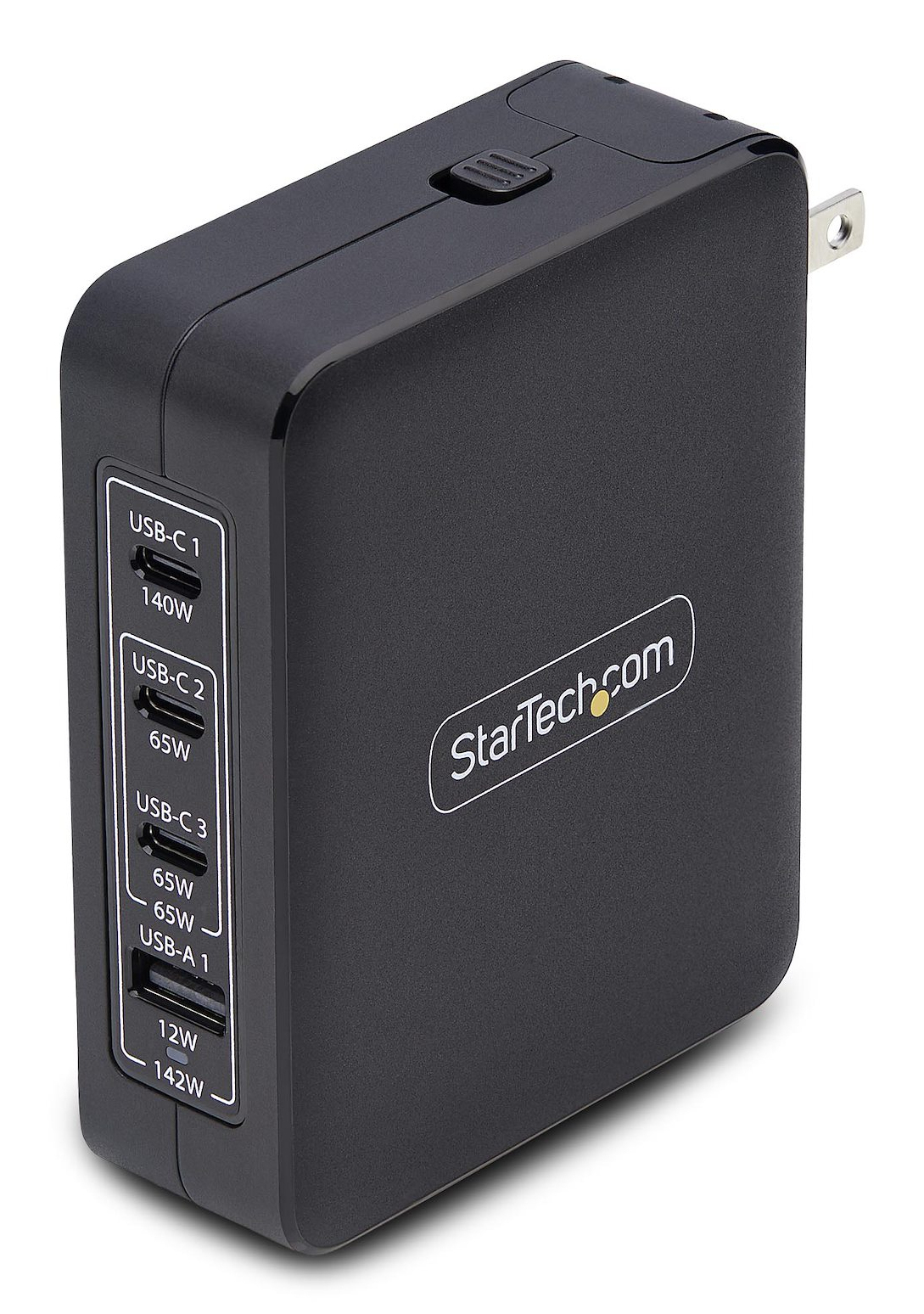 STARTECH.COM 140W USB-C WALL CHARGER, USB-C/USB-A, PD GAN POWER ADAPTER, 2 YR STARTECH — view 2
