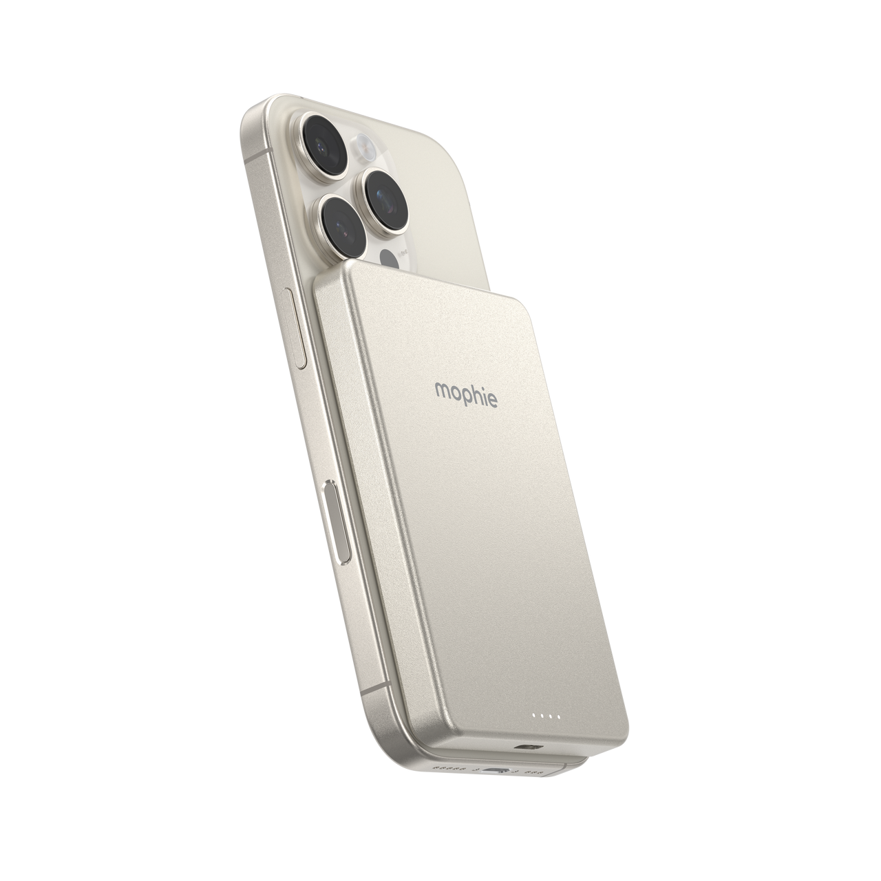 ZAGG mophie Snap+ Powerstation Mini 5K mag, Natural Titanium (WL 15W, 1C 20W) ZAGG — view 2