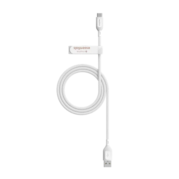 ZAGG Mophie Essential Cable A C Cable - White soft braided - 1m ZAGG — view 2