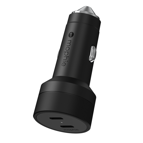 ZAGG Mophie ACC Car Charger Dual USBC 60W - Black ZAGG — view 2