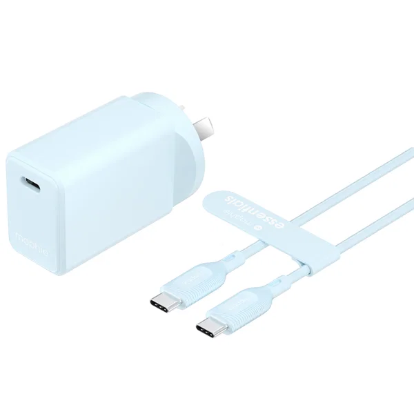 ZAGG Mophie BNDL Essential WallCharger PD30W 1C - Blue ZAGG — view 2