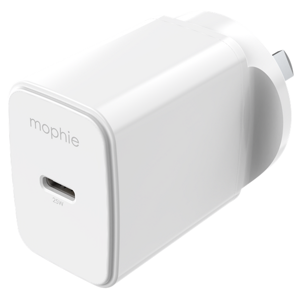 ZAGG Mophie Essentials ACC Power Adapter USB-C 25W PD ANZ - White ZAGG — view 2