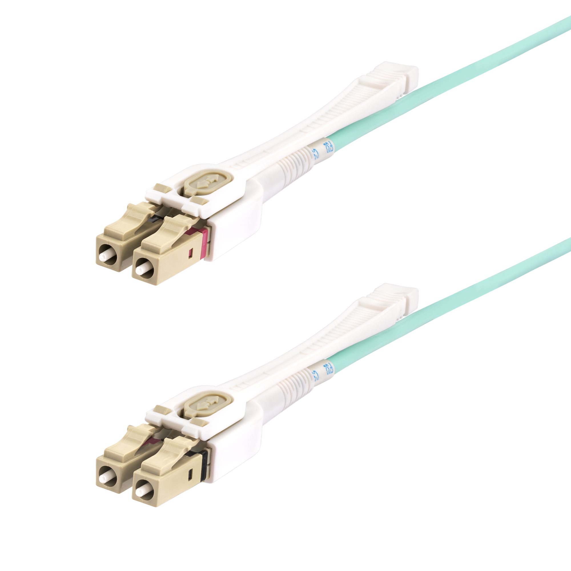 STARTECH.COM 3M LC/LC-UPC OM4 MULTIMODE FIBER CABLE, PUSH PULL TABS, 50/125, 100G, LTW STARTECH — view 2